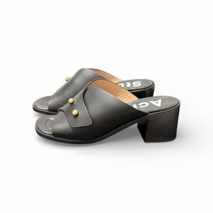 Acne Studios Women’s  Black‎ Mule Sandals size 40